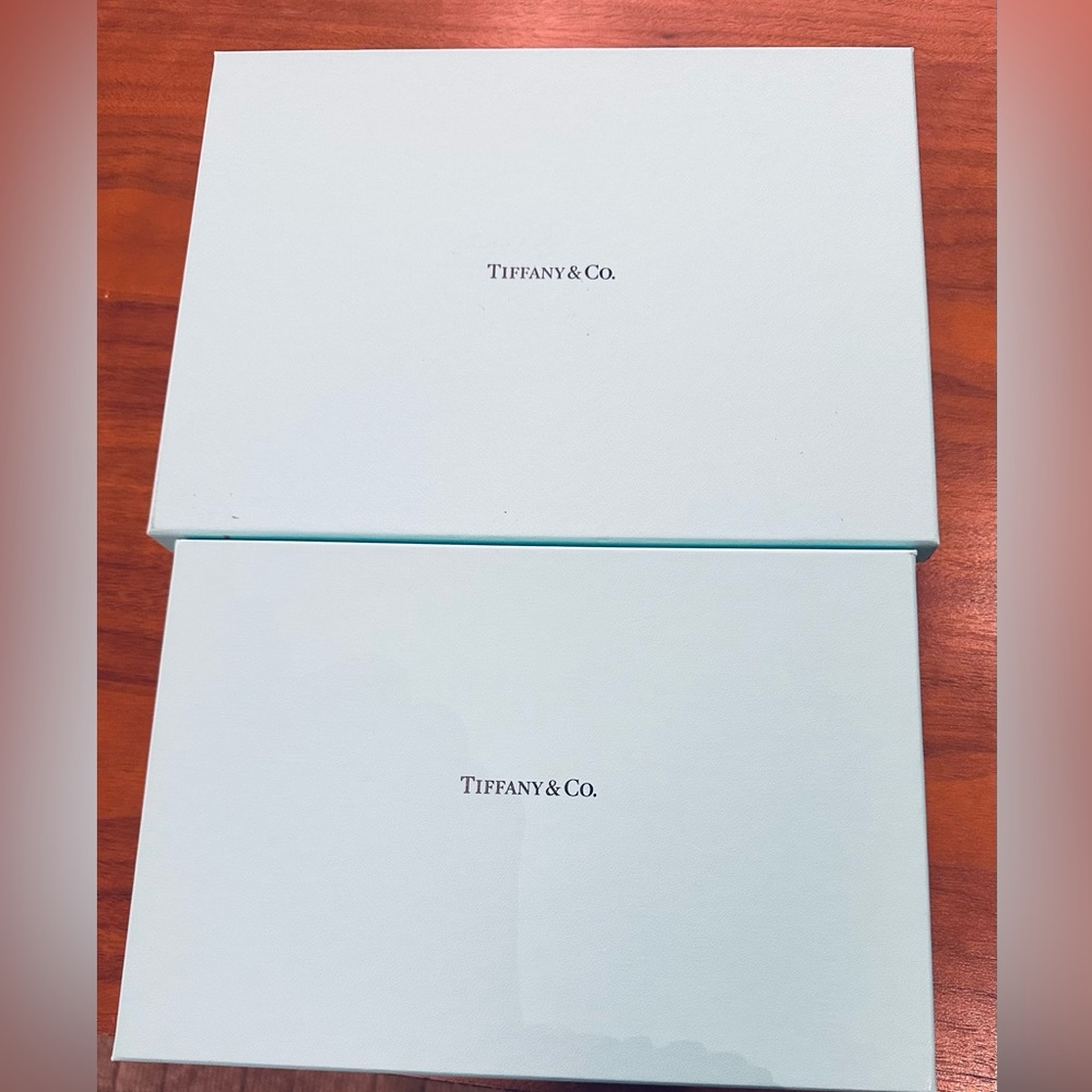 Tiffany & Co. Signature Blue Gift Boxes (Two)